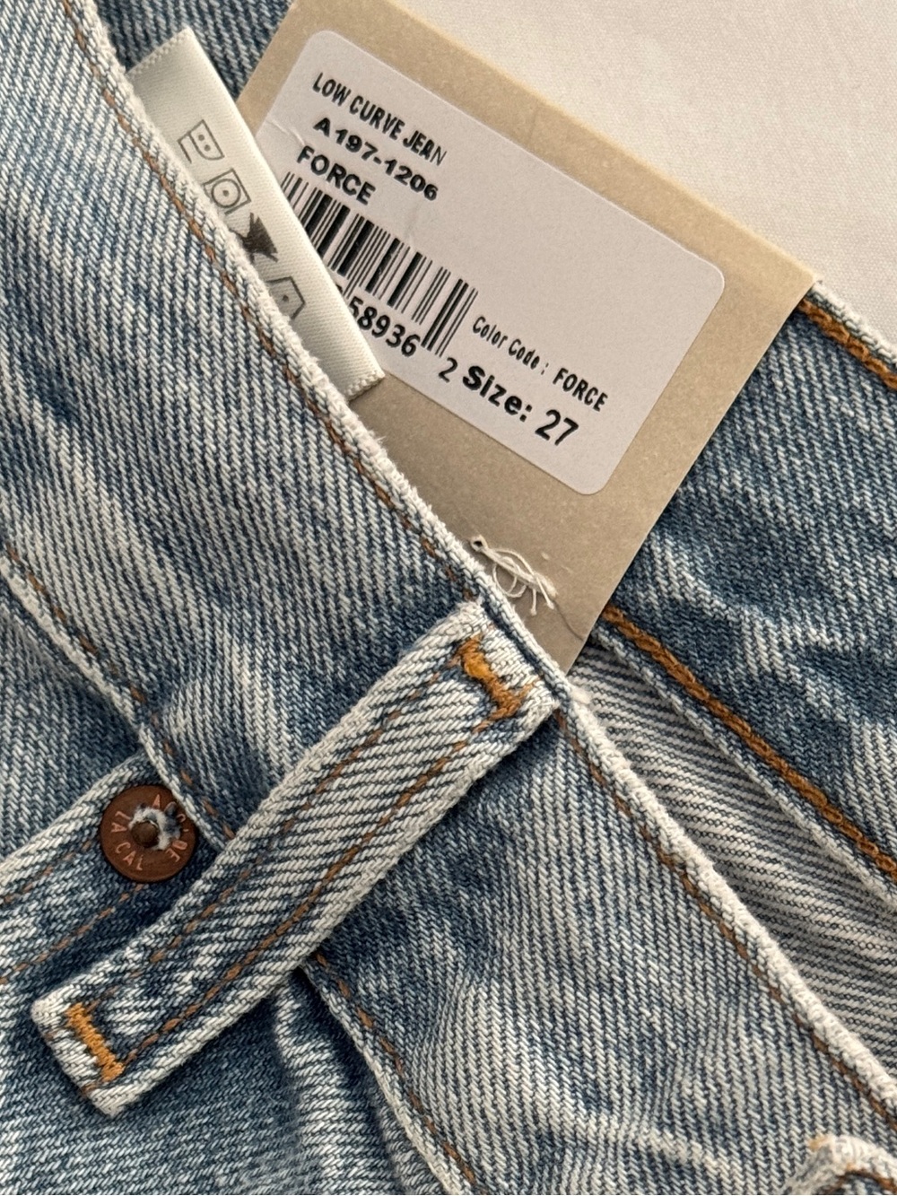 Agolde Low Curve Jeans